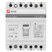 EKF mccb99-125-100-4P; Выключатель автоматический ВА-99 125/100А 4P 25кА