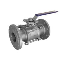Кран шаровой фланцевый под привод нержавеющий (3PC), AISI304 DN25 (1"), (CF8), PN16