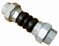 Компенсатор резиновый муфтовый, HORNHOF HRJ43, 11/2", PN10/16,  HORNHOF  Art.HRJ43