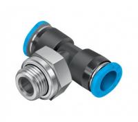 Festo Тройник цанговый резьбовой  QSMT-G1/8-4 (упаковка 10 шт)