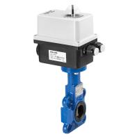 082G7353 Danfoss дисковый поворотный затвор  VFY-WA (SYLAX) - Ду 80, 230 В