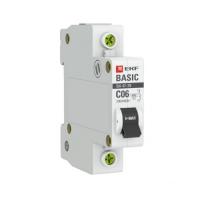 EKF mcb4729-1-06C; Автоматический выключатель 1P 6А (C) 4.5кА ВА 47-29 Basic