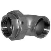 Американка угловая вр/вр нержавеющая  AISI304 DN50 (2"), (CF8), PTFE, PN16