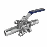 Кран шаровой приварной нержавеющий 1/2", VDSM-TE15/6 AISI 304-316 АРТ135